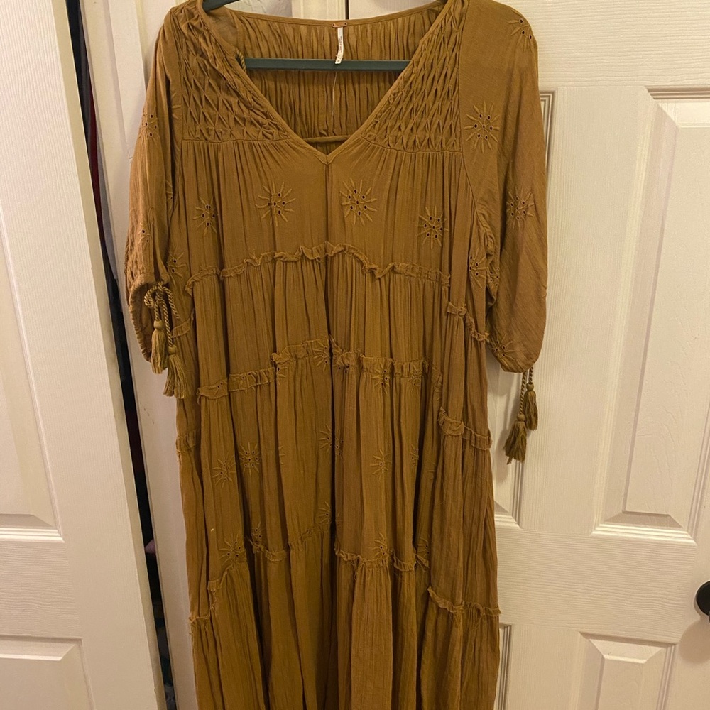 Free people Celestial Skies midi dress